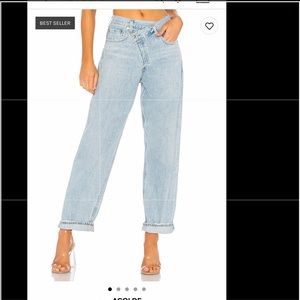 Agolde Criss Cross Jeans